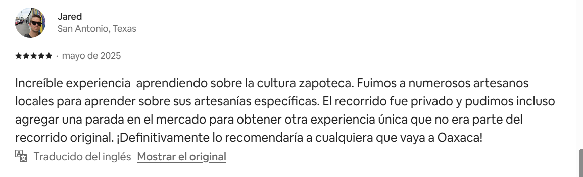 Airbnb review
